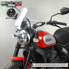 Biondi Ζελατίνα Τουριστική Ducati Scrambler 800 1100 400 Διάφανη 36x37cm
