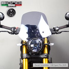 Biondi Ζελατίνα Τουριστική Ducati Scrambler 800 1100 400 Ελαφρώς Φιμέ 36x37cm