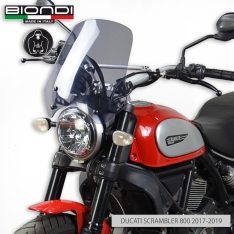 Biondi Ζελατίνα Τουριστική Ducati Scrambler 800 1100 400 Ελαφρώς Φιμέ 36x37cm