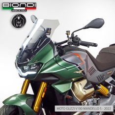 Biondi Ζελατίνα Ψηλή Moto Guzzi V100 Mandello S 2022-2024 Διάφανη 45cm