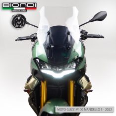 Biondi Ζελατίνα Τουριστική Moto Guzzi V100 Mandello S 2022-2024 Διάφανη 56cm