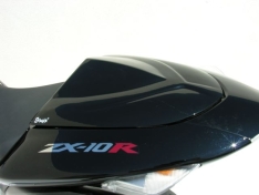 Μονόσελο ZX 10R Ermax 2006-2007 Kawasaki Μαύρο Άβαφο Πλαστικό
