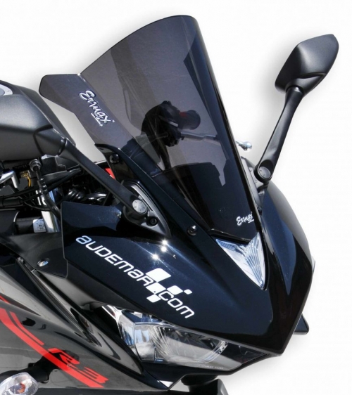 Ζελατίνα YZF R3 Κουρμπαριστή 2015-2018 Yamaha Σκούρο Φιμέ 34cm