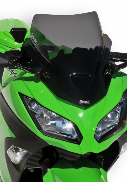 Ζελατίνα Ninja 300 Κουρμπαριστή Ermax 2013-2016 Kawasaki Σκούρο Φιμέ 40cm