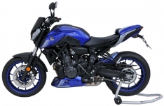 Φτερό Πίσω Τροχού MT 07 Ermax 2021-2022 Yamaha Μαύρο Άβαφο Πλαστικό