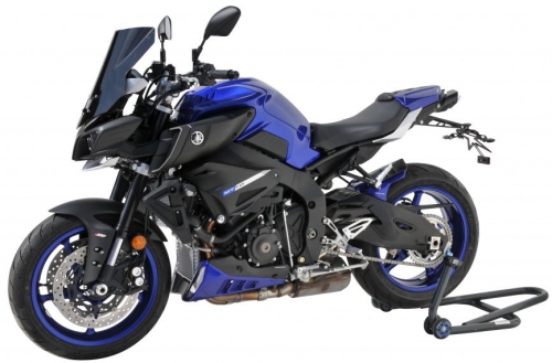 Μονόσελο MT 10 Ermax 2016-2021 Yamaha Μαύρο Άβαφο Πλαστικό