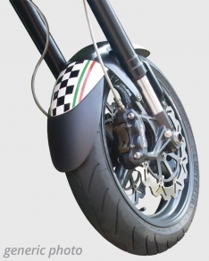 Προέκταση Μπροστινού Φτερού CB 500F Ermax 2016-2018 Honda Μαύρη
