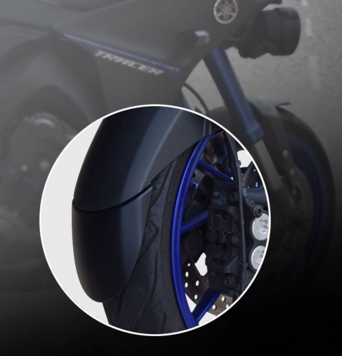 Προέκταση Μπροστινού Φτερού MT 09 Ermax 2014-2016 Yamaha Μαύρη