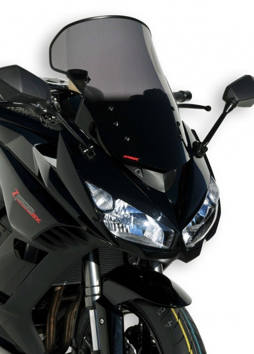 Ζελατίνα Z 1000 SX Ermax Ψηλή 2011-2016 Kawasaki Σκούρο Φιμέ 50cm