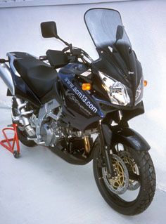 Ζελατίνα DL 1000 V-Strom Ermax Ψηλή 2002-2003 Suzuki Ελαφρώς Φιμέ 59cm
