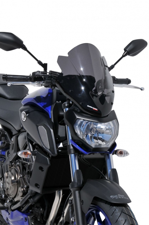 Ζελατίνα MT 07 Ermax Κοντή 2018-2020 Yamaha Σκούρο Φιμέ 39cm