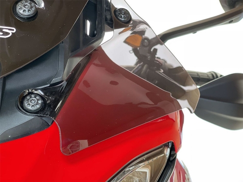 Deflectors Multistrada V4 / S 2020-2021 WRS Ducati Dark Smoke