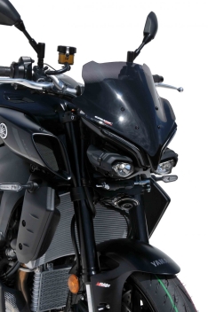 Ζελατίνα MT 10 SP Ermax Κοντή 2022-2023 Yamaha Σκούρο Φιμέ 35cm