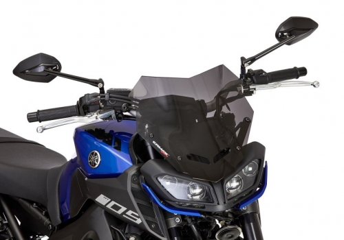 Ζελατίνα MT 09 Ermax Κοντή 2017-2020 Yamaha Σκούρο Φιμέ 29cm