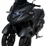 Ζελατίνα Tricity 300 Ermax Κοντή 2020-2022 Yamaha Σκούρο Φιμέ 39cm