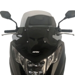 Ζελατίνα Integra 700/750 2012-2019 WRS Honda Smoke Κοντή