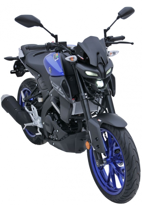Ζελατίνα MT 125 Ermax Κοντή 2020-2022 Yamaha Σκούρο Φιμέ 22cm