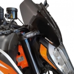 Ζελατίνα Duke 890 Ermax Κοντή 2020-2022 KTM Σκούρο Φιμέ 31cm