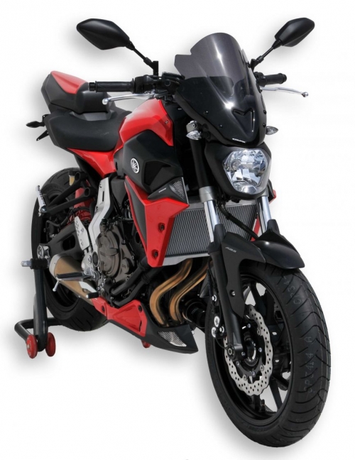 Ζελατίνα MT 07 Ermax Κοντή 2014-2017 Yamaha Σκούρο Φιμέ 39cm